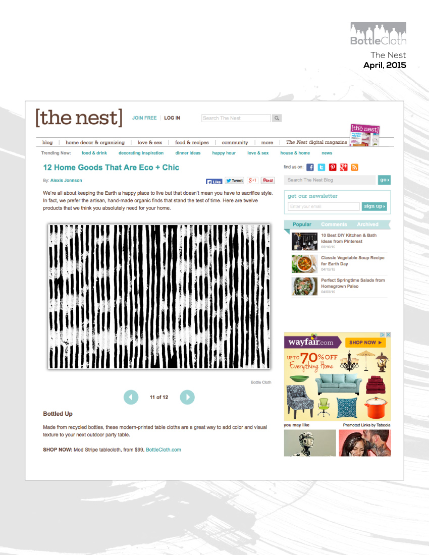 BottleCloth Press - The Nest